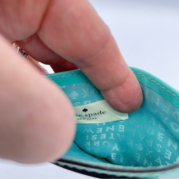 Kate Spade Wallet/Card Holder OS Tiffany Blue - Picture 14 of 15